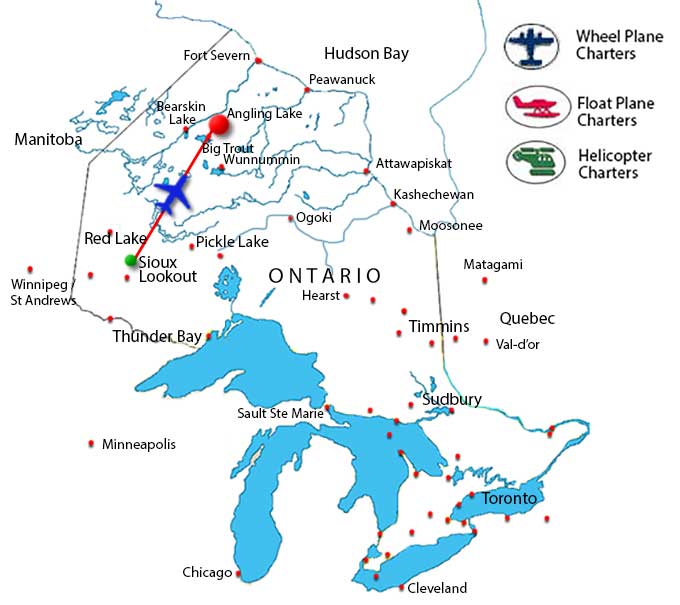 Sioux Lookout Charter Flights
